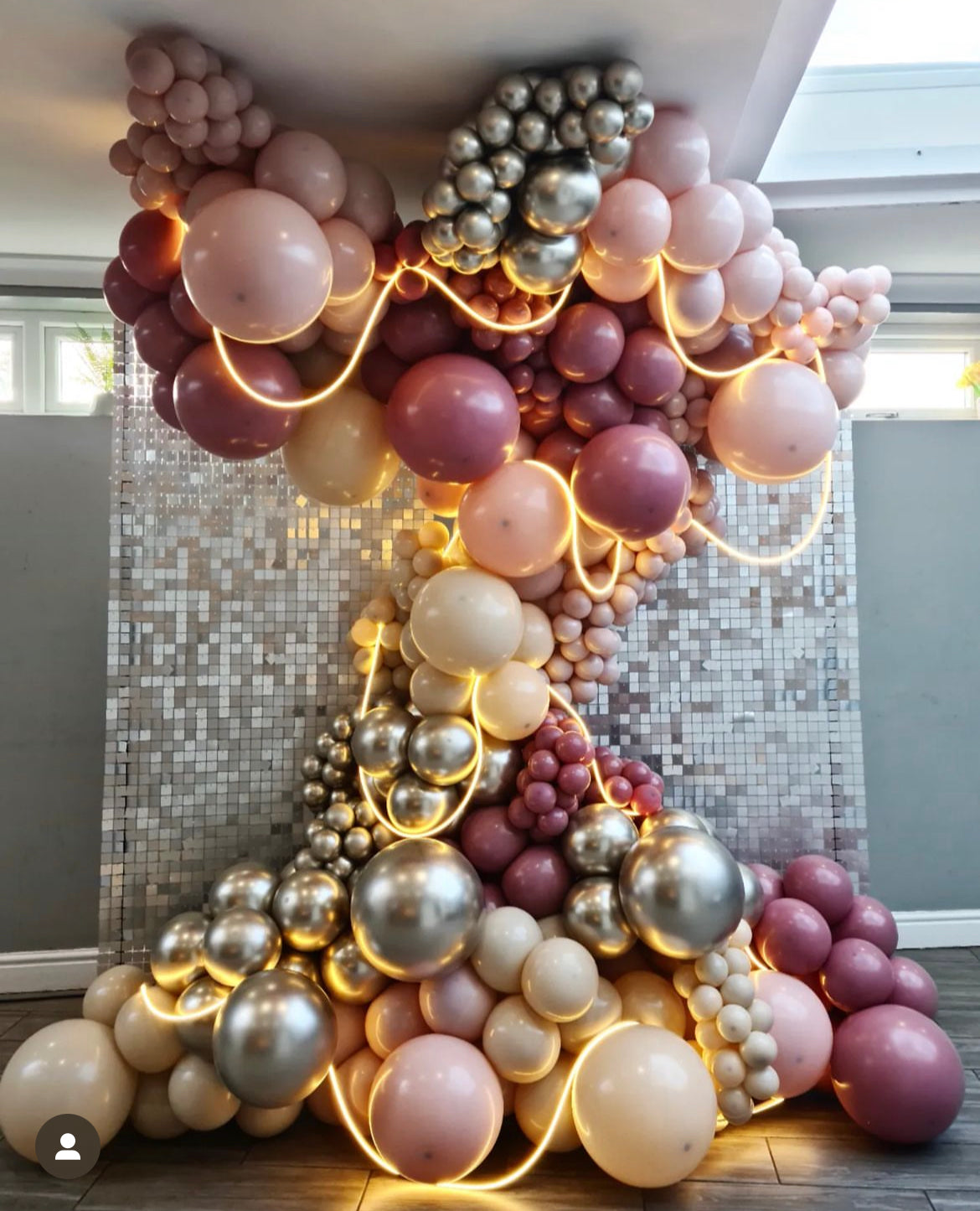 Couture ballons luxueux